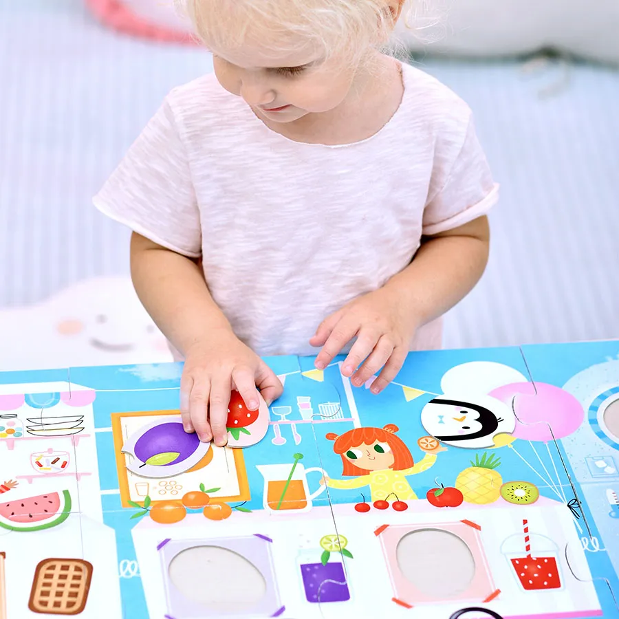 Banana Panda Make-a-Match Puzzle Food Truck