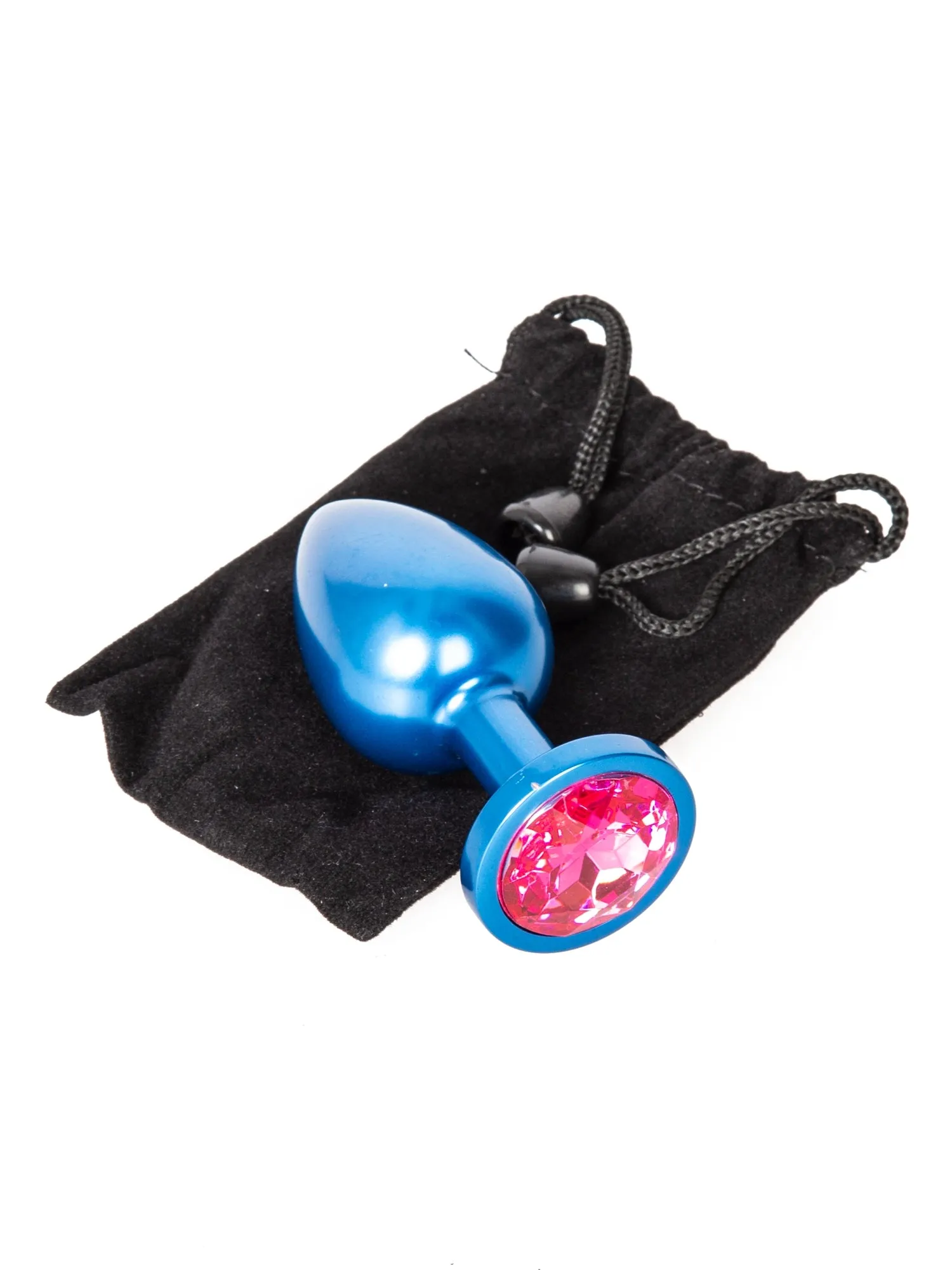 Blue Metal Butt Plug