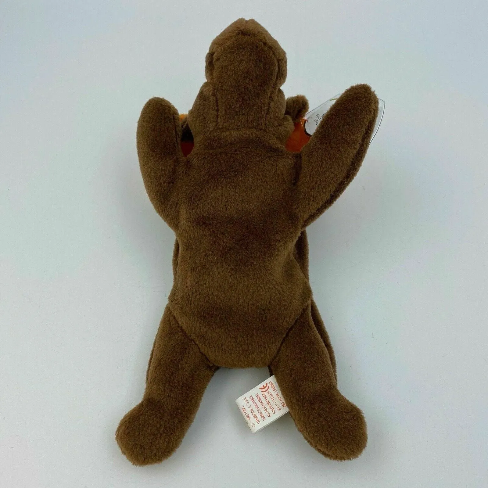 Charming Ty Original Beanie Babies Chocolate The Moose Plush Toy 1993 Excellent Cond. w/ Errors