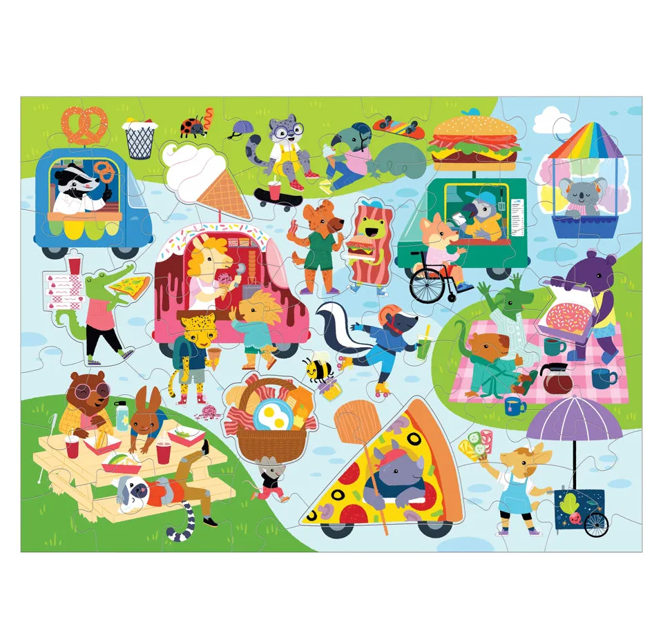 food festival scratch & sniff - 60 piece puzzle