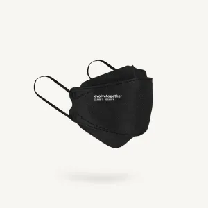 Kids KN95 Face Mask 5 Pack (Black)