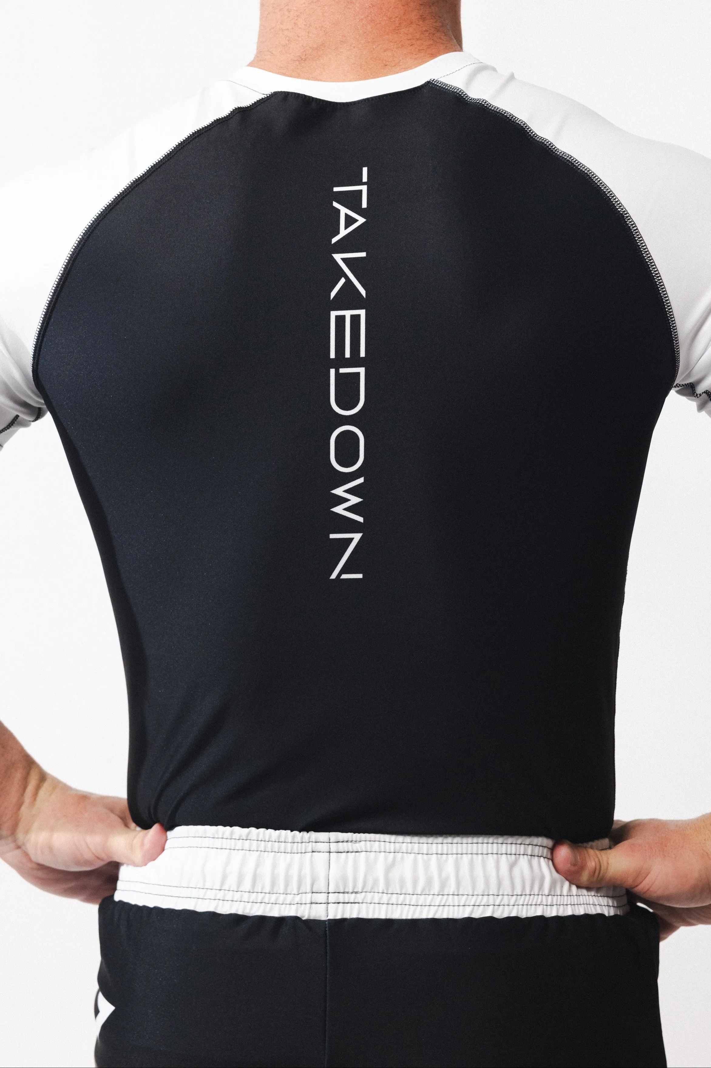 Ranked Jiu Jitsu Fight Kit (Fight Short & Rashguard Bundle) - White