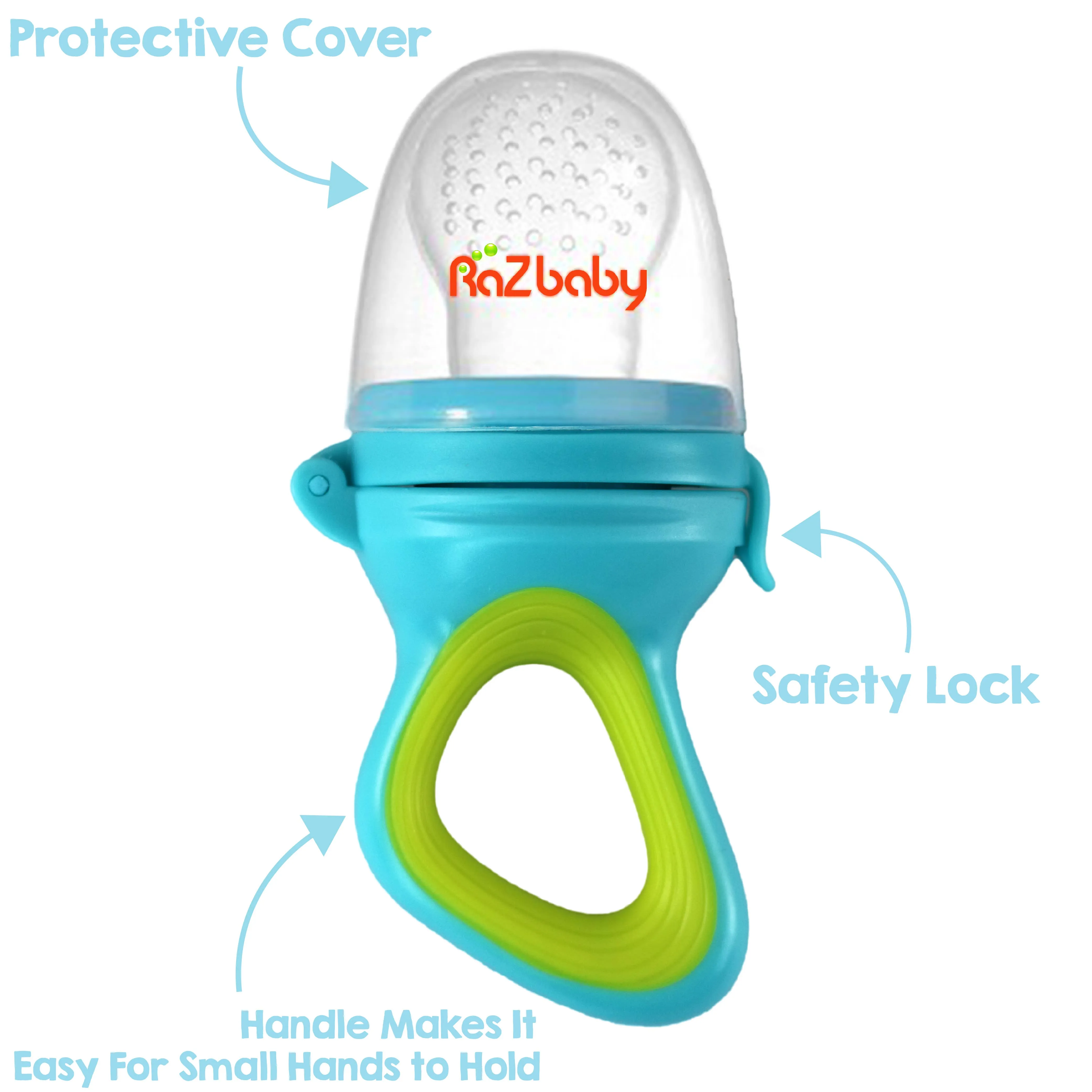 RaZbaby Fruit Feeder & Teether