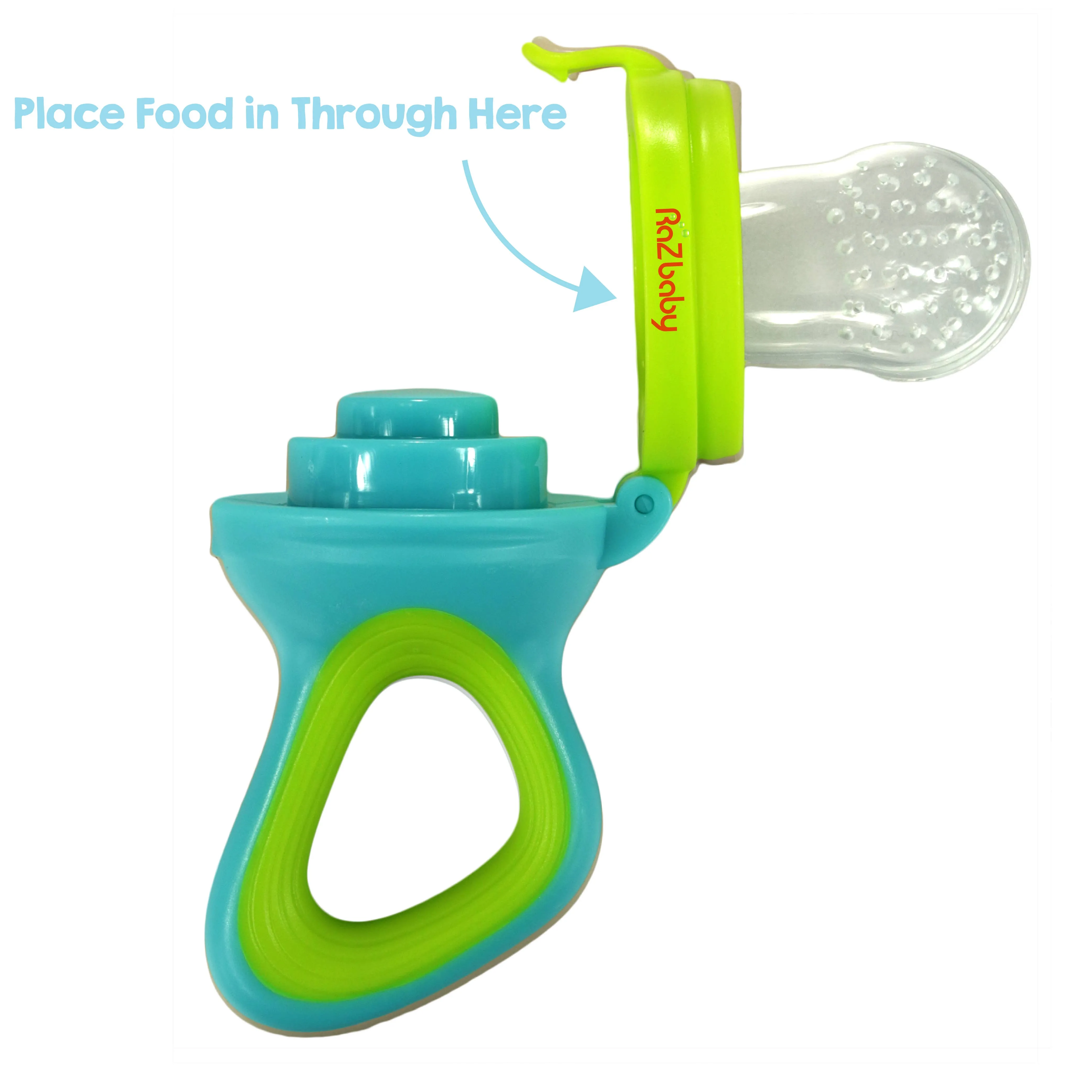 RaZbaby Fruit Feeder & Teether