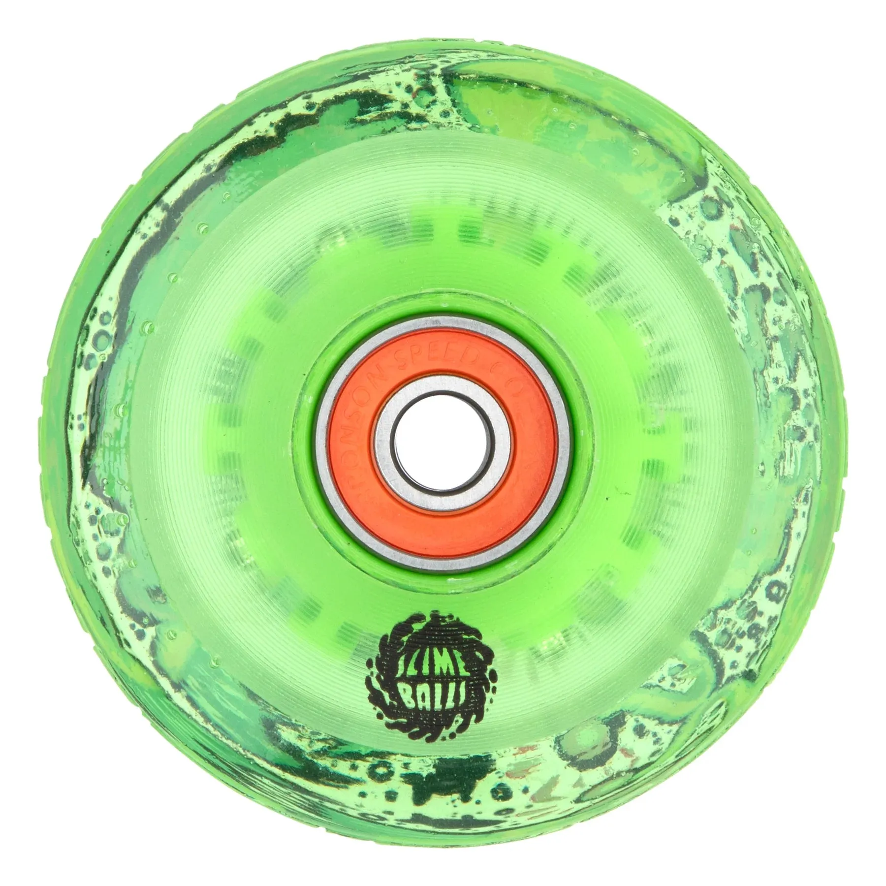 Slime Balls - Angler OG Slime Light Ups Slime Balls Neon Green 78a Wheels (66mm)
