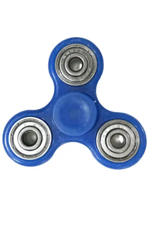 T01-8 Blue Glow In The Dark Fidget Spinner Toy