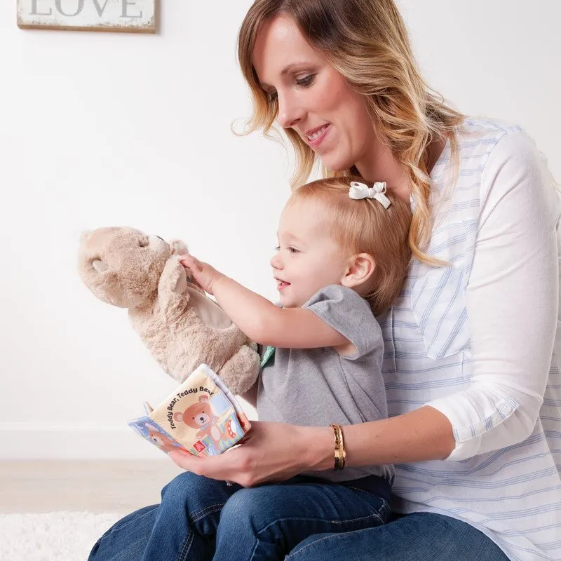 Teddy Bear Puppet with Book